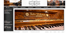 Desktop Screenshot of klavier-muehl.de